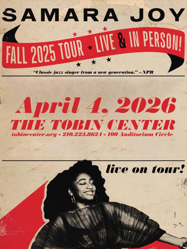 Samara Joy tour poster — 2026–2027